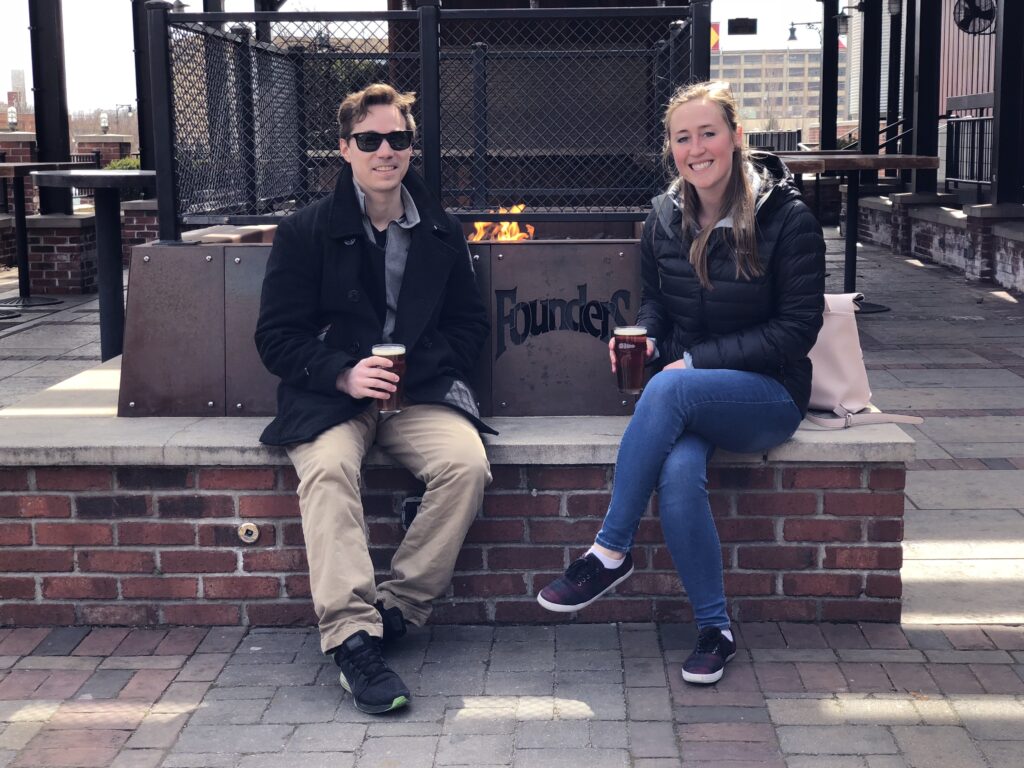 Founders patio and firepit